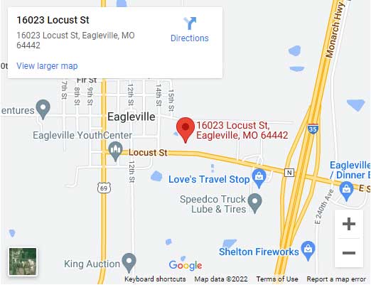 eagleville location map link